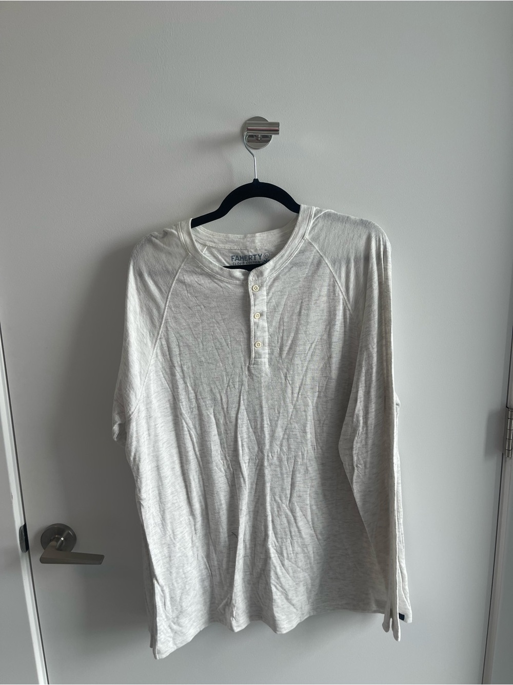 Faherty Men's Long-Sleeve Henley